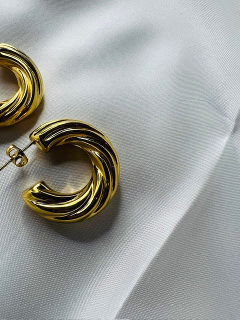 Shine Hoop Earrings